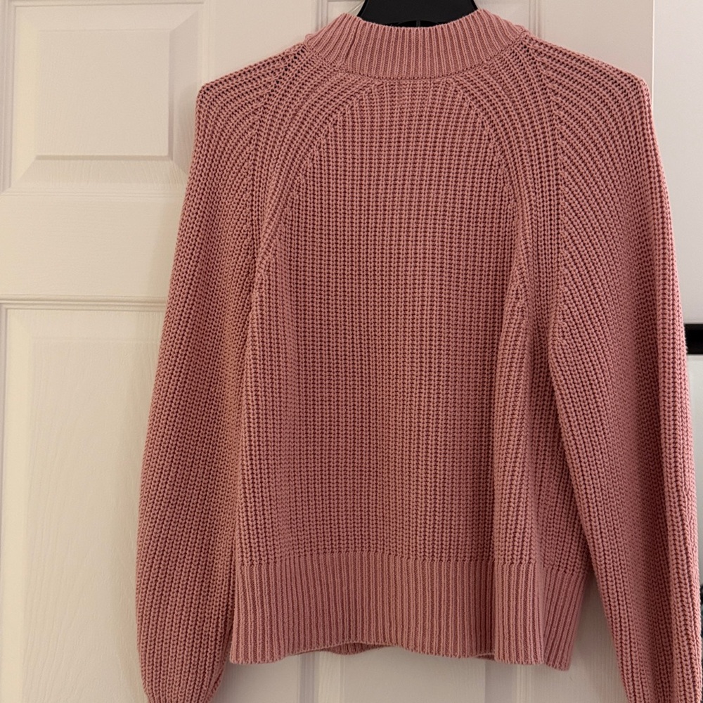 Pink Button-Up Cardigan - Picture 2 of 2